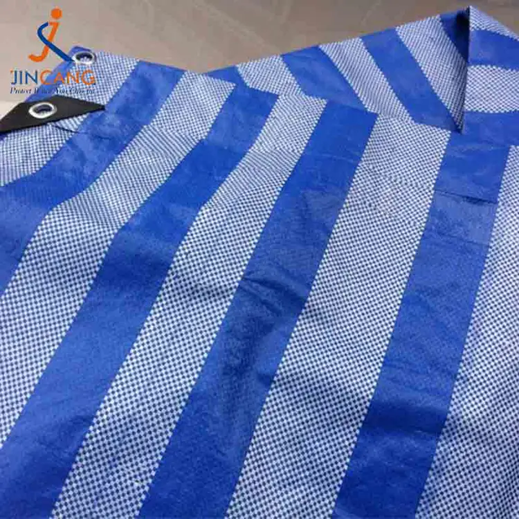 Material 100% reciclado PP lona con triángulo negro reforzado