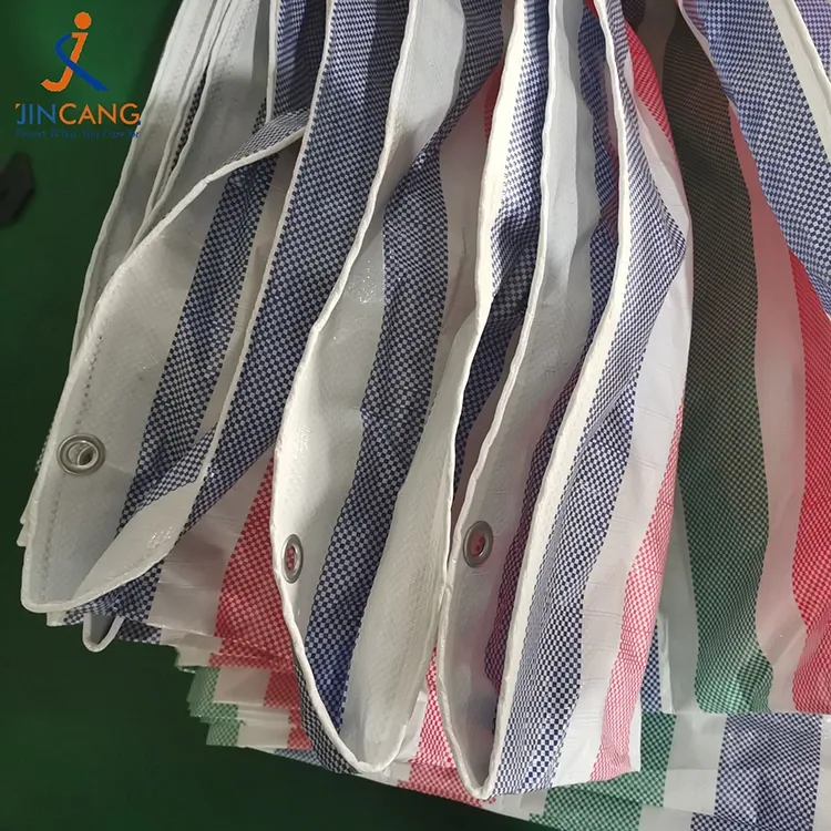 Rollo de lona de PE con tira de 110 GSM