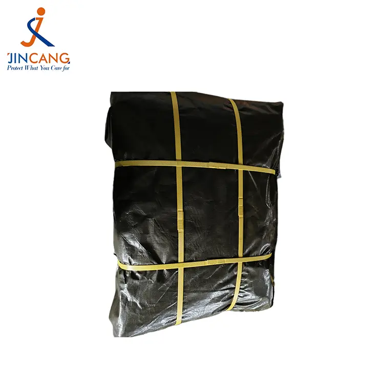 130g Black Virgin PE lona