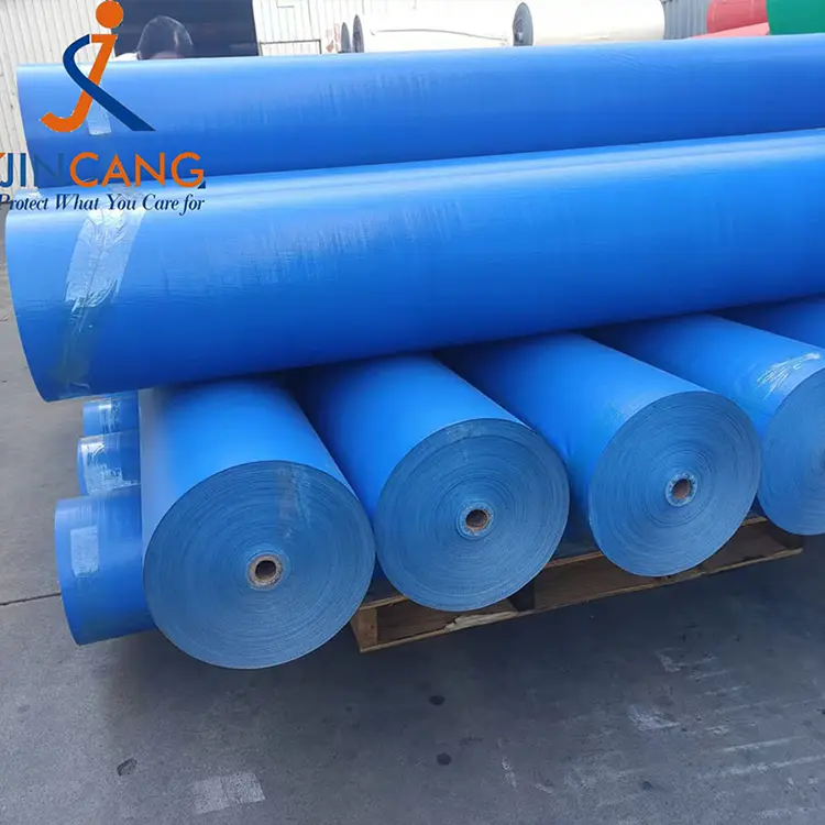160 g Blue PE Tarpaulin Roll