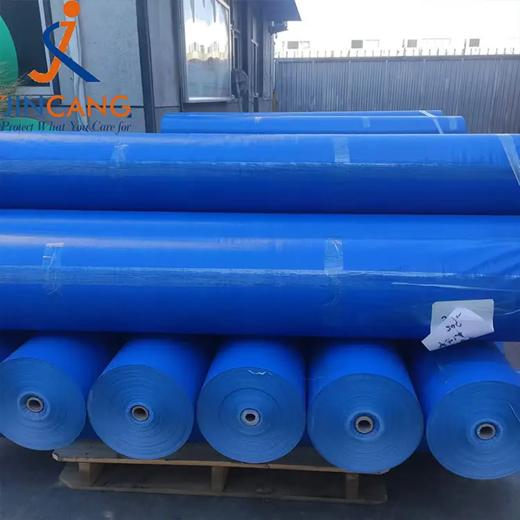 160 g Blue PE Tarpaulin Roll