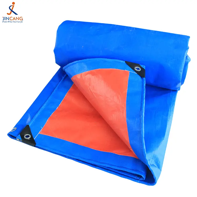 180 g de lona de PE de color naranja azul