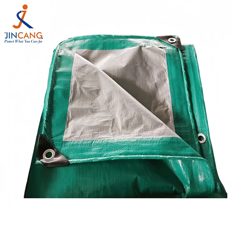 ¿Por qué elegir la lona de PE verde plateada de 120 g/m² para una protección exterior confiable?