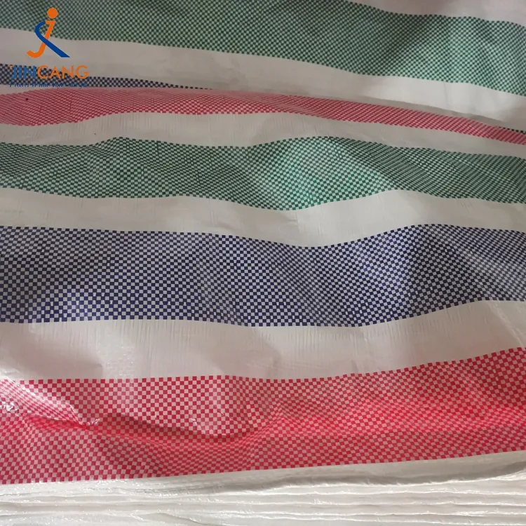 Rollo de lona de PE con tira de 90 GSM