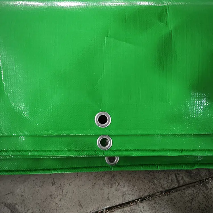 Hierba verde 300 GSM Virgin PE lona