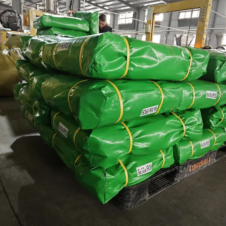 Hierba verde 300 GSM Virgin PE lona