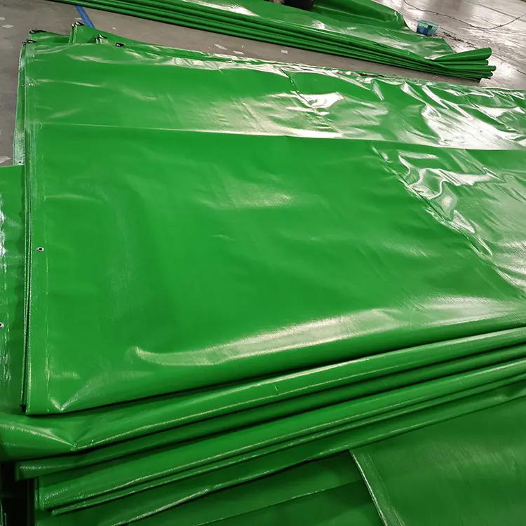 Hierba verde 300 GSM Virgin PE lona