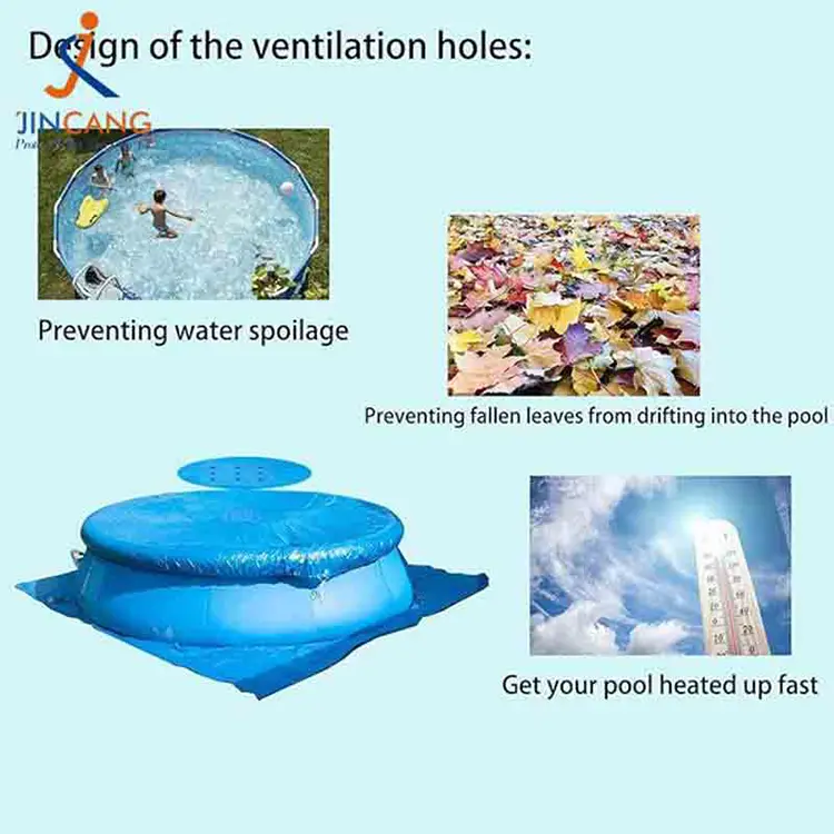 Cubierta de piscina plegable impermeable al aire libre